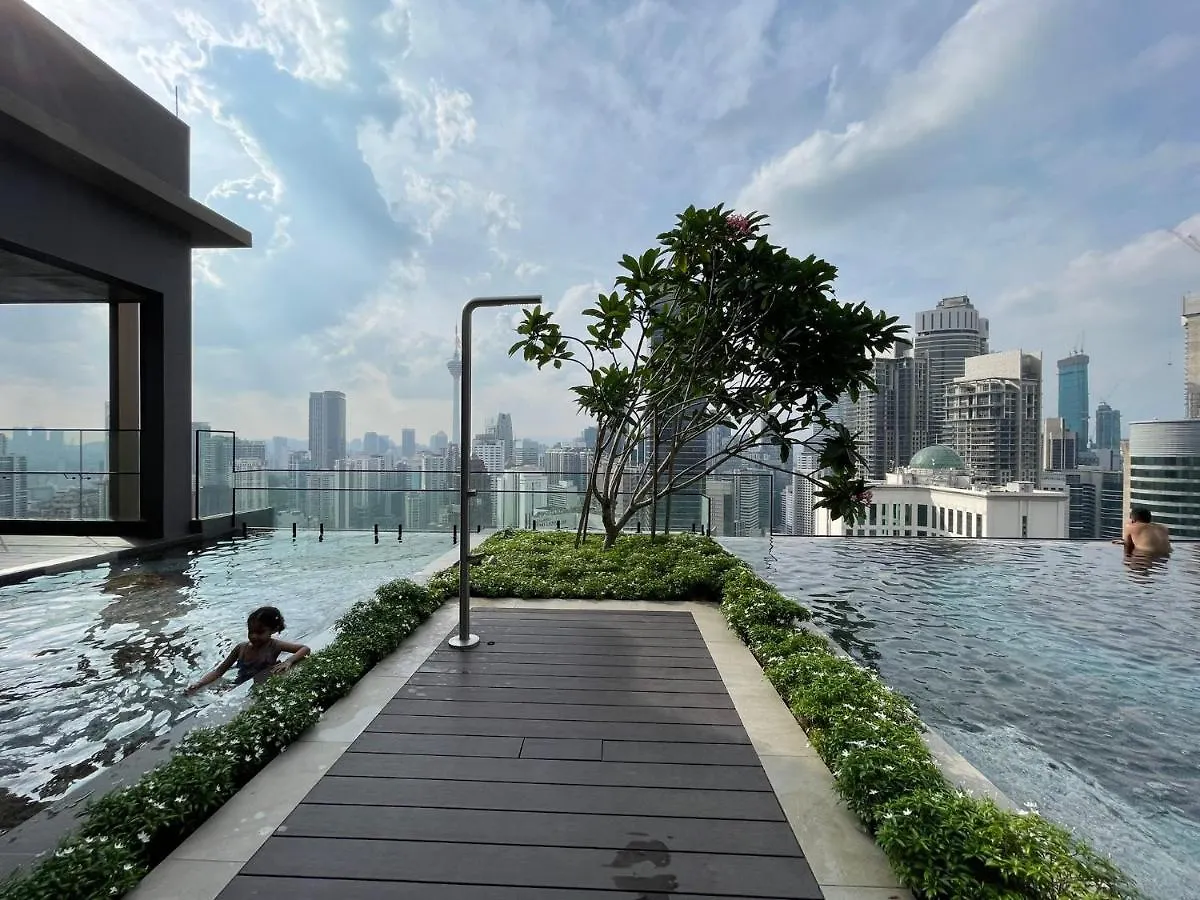 Lägenhet 1Br Axon Residences Bukit Bintang By Stayhere Kuala Lumpur Malaysia