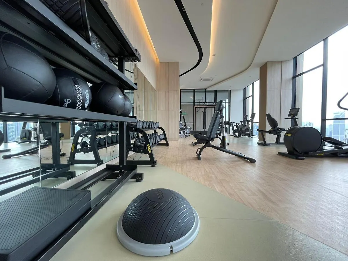 Lägenhet 1Br Axon Residences Bukit Bintang By Stayhere Kuala Lumpur