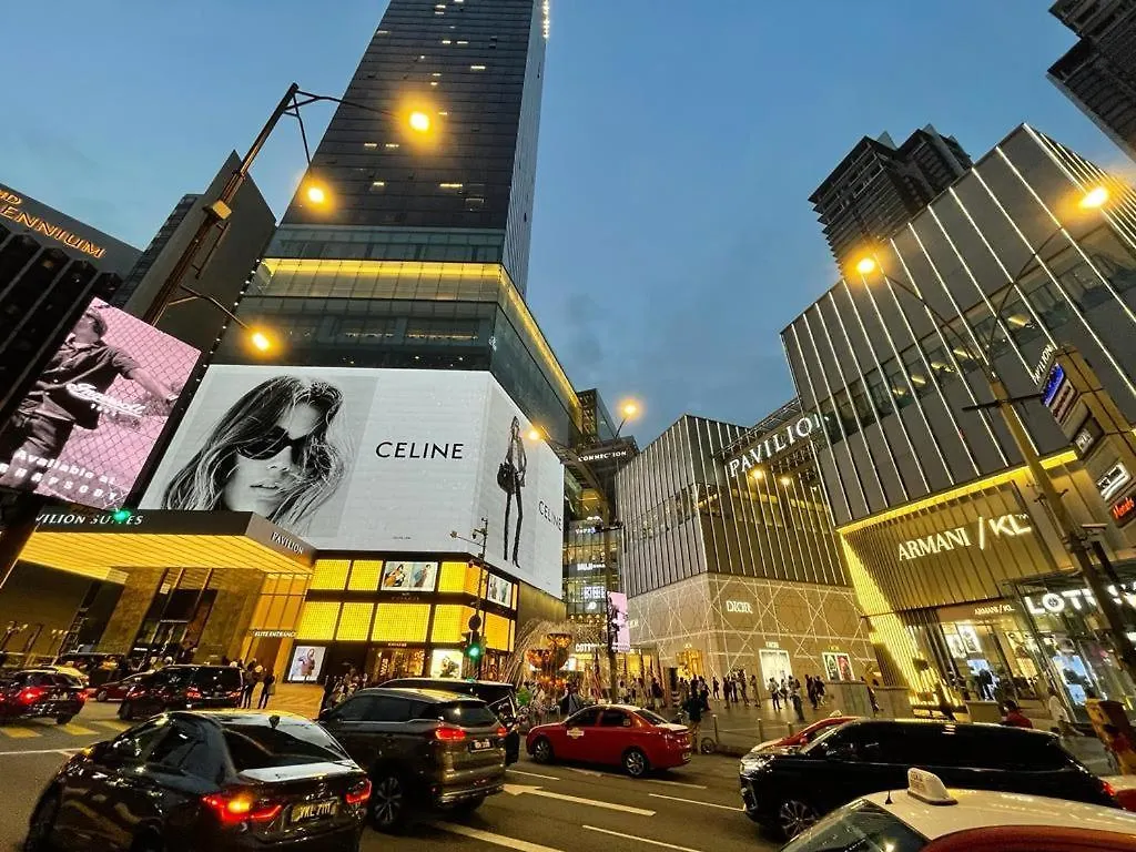 Lägenhet 1Br Axon Residences Bukit Bintang By Stayhere Kuala Lumpur